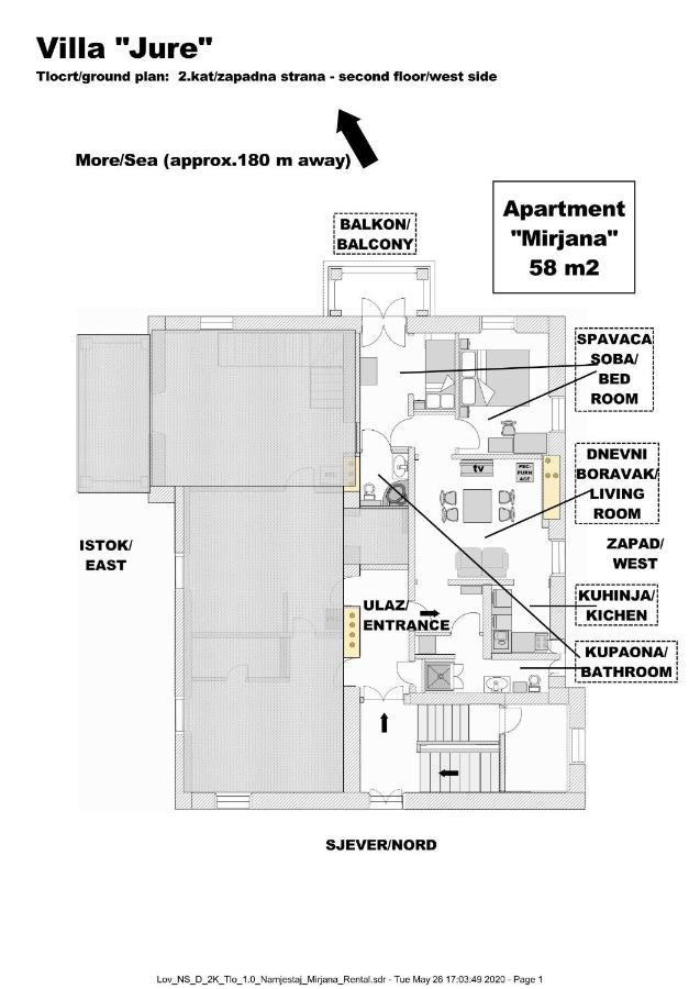 Villa Jure - Apartment Mirjana Laurana Esterno foto
